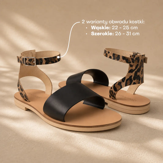 2 warianty obwodu kostki: Wąskie 22 - 25 cm i Szerokie 26-31 cm