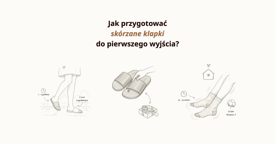 Jak przygotować nowe skórzane klapki do pierwszego wyjścia? - Shoestak